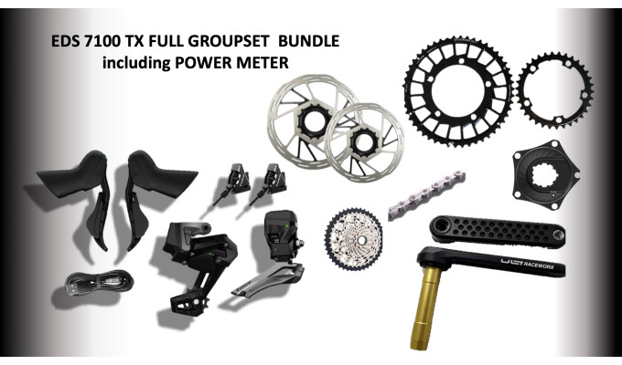 Electronic Disc Full Groupset + Power Meter Bundle